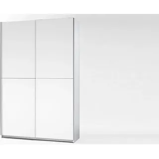 Bega-Gruppe Schwebetürenschrank Fast 125 x 195,5 x 0 cm Weiß
