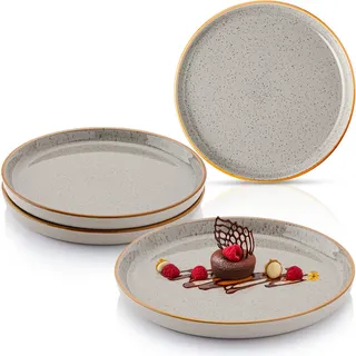 sänger Dessertteller 4 teilig 20 cm Grau
