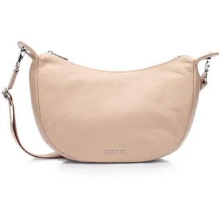 Mandarina Duck Mellow Leather Umhängetasche Leder 33 cm warm taupe