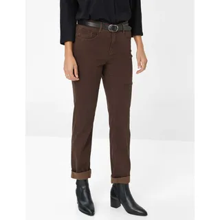 Brax Style Mary Five-Pocket-Hose Dunkelbraun 46