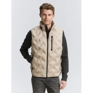 TOM TAILOR Steppweste Jacken Hybrid Lightweight Steppweste braun S (44/46)