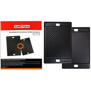 Grillfürst Grillplatte Grillfürst Grillplatte Gusseisen für Monarch / Royal 36,2 x 27,1 cm