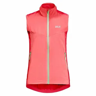 Jack Wolfskin Tourer Softshell Weste Damen Rot S