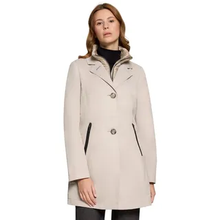 GIL BRET Kurzmantel mit heraustrennbarem Westeneinsatz, beige 42