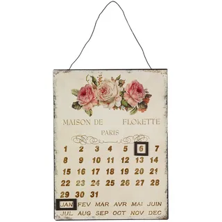 Ambiente Haus Kalender - Rosen 25x33cm", | Gr.: onesize