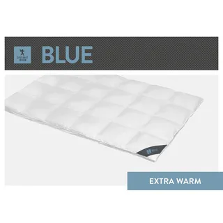 SPESSARTTRAUM Blue Extra warme Daunendecke 135x200 cm