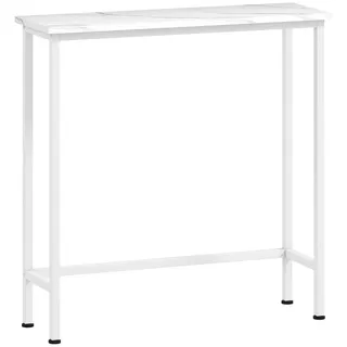 Homcom Konsolentisch 75 x 24 x 76 cm Weiß
