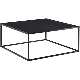 [en.casa] Lebus Schwarz Metall 38 x 85 x 85 cm