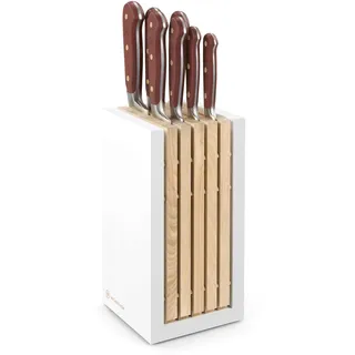 WÜSTHOF Classic Messerblock mit 7 Messern, Tasty Sumac (Dunkel-Rot)