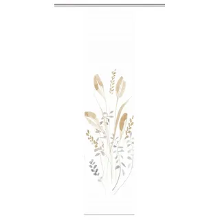 Vision S Schiebegardine Vision S Schiebevorhang Bambusoptik Digitaldruck Ayene 260x60 cm Sand, (1 St), Kunstfaser, 1x Schiebewand inkl. Paneelwagen und Klemmleiste Sand beige
