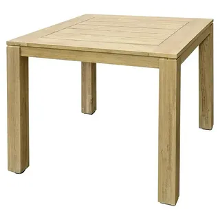 Sunfun Laura Gartentisch  (L x B x H: 90 x 90 x 76 cm, Akazie, Quadratisch, Braun)