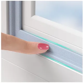 LuxusKollektion Türdichtband Fenster Dichtband Zugluftstopper Grau 6M grau 30 mm x 600 cm