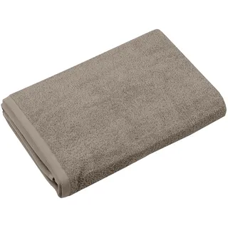 Lovely Casa B25848002 Lola Handtuch aus Baumwolle, 420 g/m2, 50 x 90 cm, Taupe