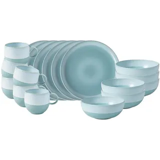 Villeroy & Boch Perlemor Aqua Frühstücks-Set 18-tlg.