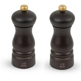 PEUGEOT 2er-Set CLERMONT Salz- und Pfeffermühle 13 cm schokolade