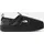Hüttenschuhe Schwarz/Weiß 36