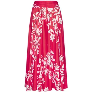 LASCANA Hosenrock Damen Rot/Weiß Bedruckt 34