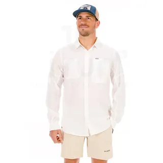 Columbia Langarmhemd Weiß XXL