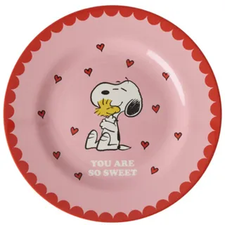 Rice Snoopy Teller Ø20 cm pink
