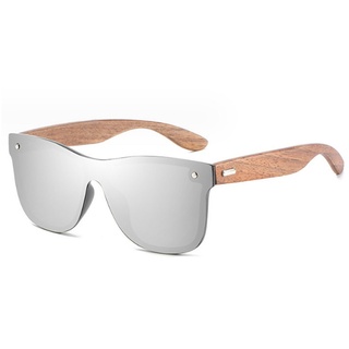 Juoungle Sonnenbrille Retro Sonnenbrille Schutz Quadrat Shades für Herren und Damen weiß