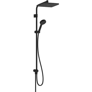 Hansgrohe Activera Q Showerpipe 290/180 1jet Schwarz Matt 28757670