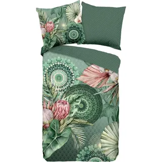 hip Bettwäsche Wendebettwäsche "Egor", Baumwolle, Flanell Blumen/Ornamente bunt