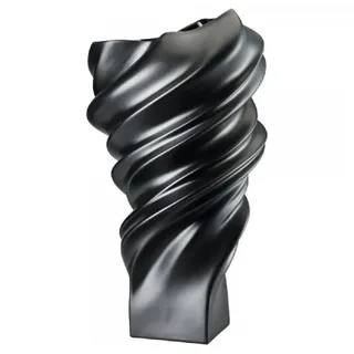 Rosenthal Dekovase Vase Squall Schwarz matt (Mittel)