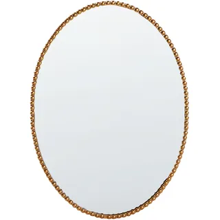 Beliani Wandspiegel Ouvea 57 x 79 cm Gold