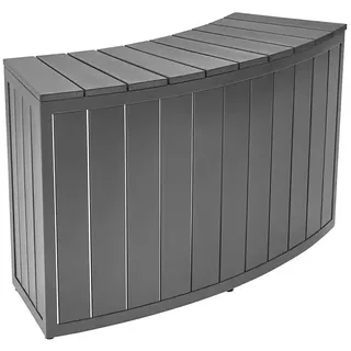 Malibu Whirlpool-Umrandung  (B x T x H: 95 x 36,5 x 55 cm, Anthrazit)