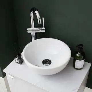 Pelipal Serie 6915 Aufsatzwaschtisch Ø 31 cm, Badkeramik, weiß glanz