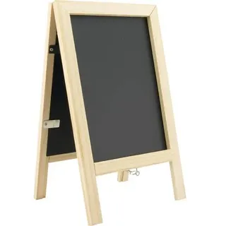 Securit Tisch-Kreidetafel MINI Kundenstopper, buche