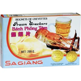 SA GIANG IMPORT EXPORT CORPORATION [ 200g ] SA GIANG Garnelencracker / Krabbenchips / Kroepoek / Krabbenbrot