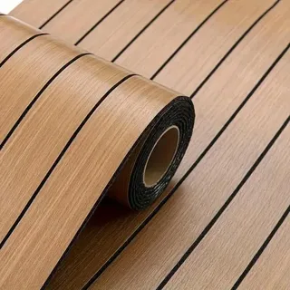 Selbstklebende Tapete mit 3D-Retro-Holzmaserung, perfekt für DIY-Decken- und Wandprojekte, aus Harz, entfernbar, wasserdicht