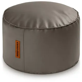 Green Bean Sitzhocker Pouf Kunstleder 43 x 30 x 30 cm Dunkelblau