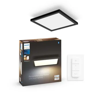 Philips Hue White Aurelle Panelleuchte 30x30cm schwarz