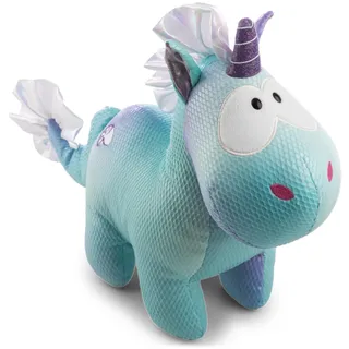NICI Kuscheltier Einhorn Marinus 32 cm Blau