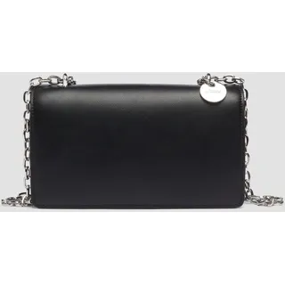 s.Oliver Crossbody-Bag Leder-Optik Schwarz