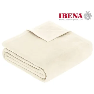 IBENA Porto 180 x 220 cm wollweiß
