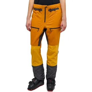 Haglöfs L.I.M Touring Proof Pant - Ski latzhose - Damen Sunny Yellow / Desert Yellow S