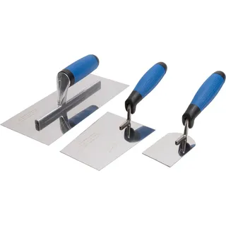 Trendline Kellen-Set 3-teilig Glättekelle Maurerkelle Putzkelle