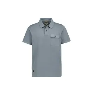 camel active Herren Polo-Shirt blau Baumwoll-Piqué, blau, Frühjahr/Sommer 2026