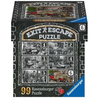 Ravensburger Puzzle Exit Puzzle Im Gutshaus Garage Zimmer6 99Teile, Puzzleteile