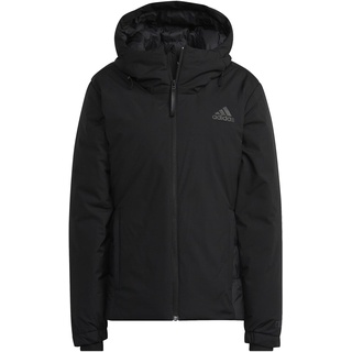 adidas Damen Jacket (Down) W Traveer Cr J, Black/Black, HG6015, M