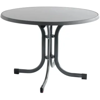 Siena Garden Klapptisch Paco Ø 100 x 71 cm Anthrazit