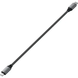 Satechi USB-C auf Lightning 0,25 m Grau