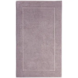 Aquanova Badematte London, Mauve, Textil, Uni, rechteckig, 60x100 cm, für Fußbodenheizung geeignet, rutschhemmend, Badtextilien, Badematten