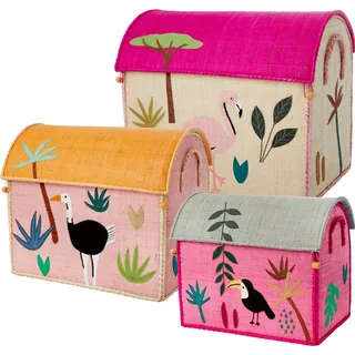 Rice, Spielzeugaufbewahrung, 3 Toy Baskets