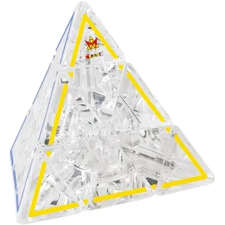 Meffert's M5093 Pyraminx Crystal Würfel, Mehrfarbig, One Size