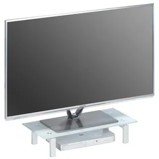 Maja Möbel TV-Board, Glas, Weiß