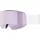 provoqe stylische verspiegelte mit Anti-Fog-Beschichtung und Over-The-Glasses-Konstruktion für Damen und Herren white matt mirror rose one size